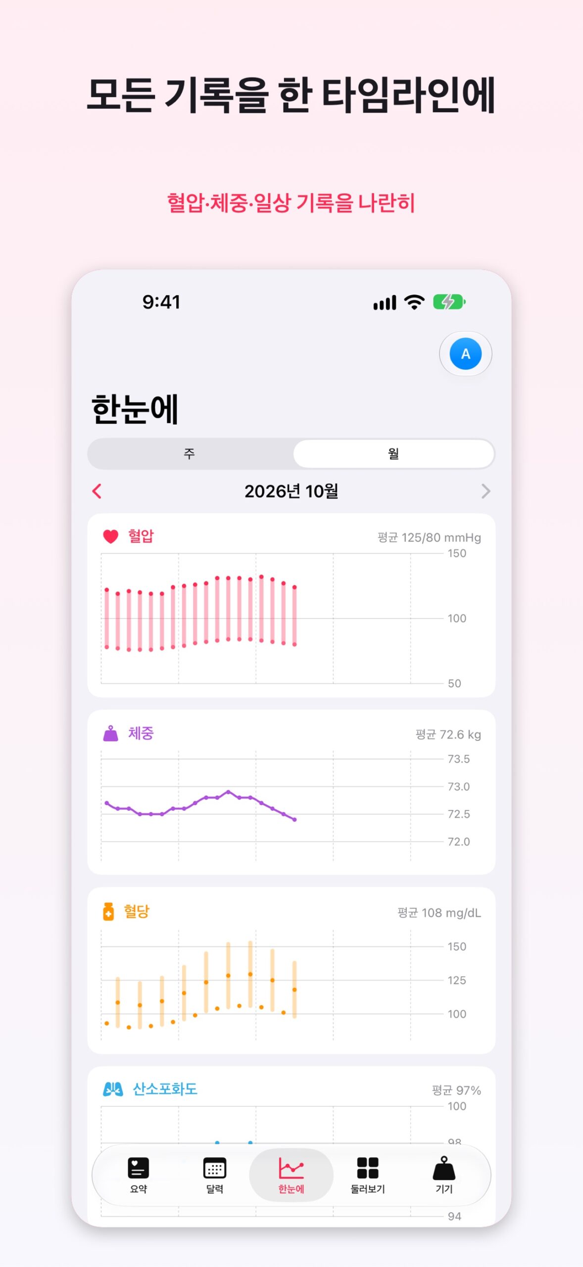 MyHealth 스크린샷 2
